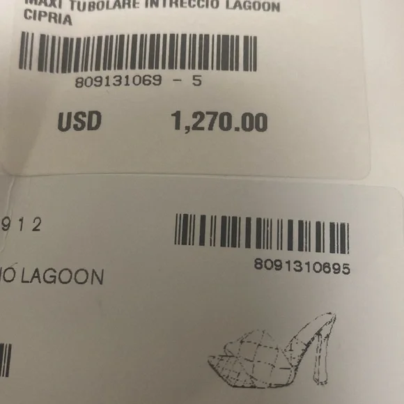 Bottega Veneta intrecciato sandal in color nude/cipria. Color is out of stock - Picture 8 of 8